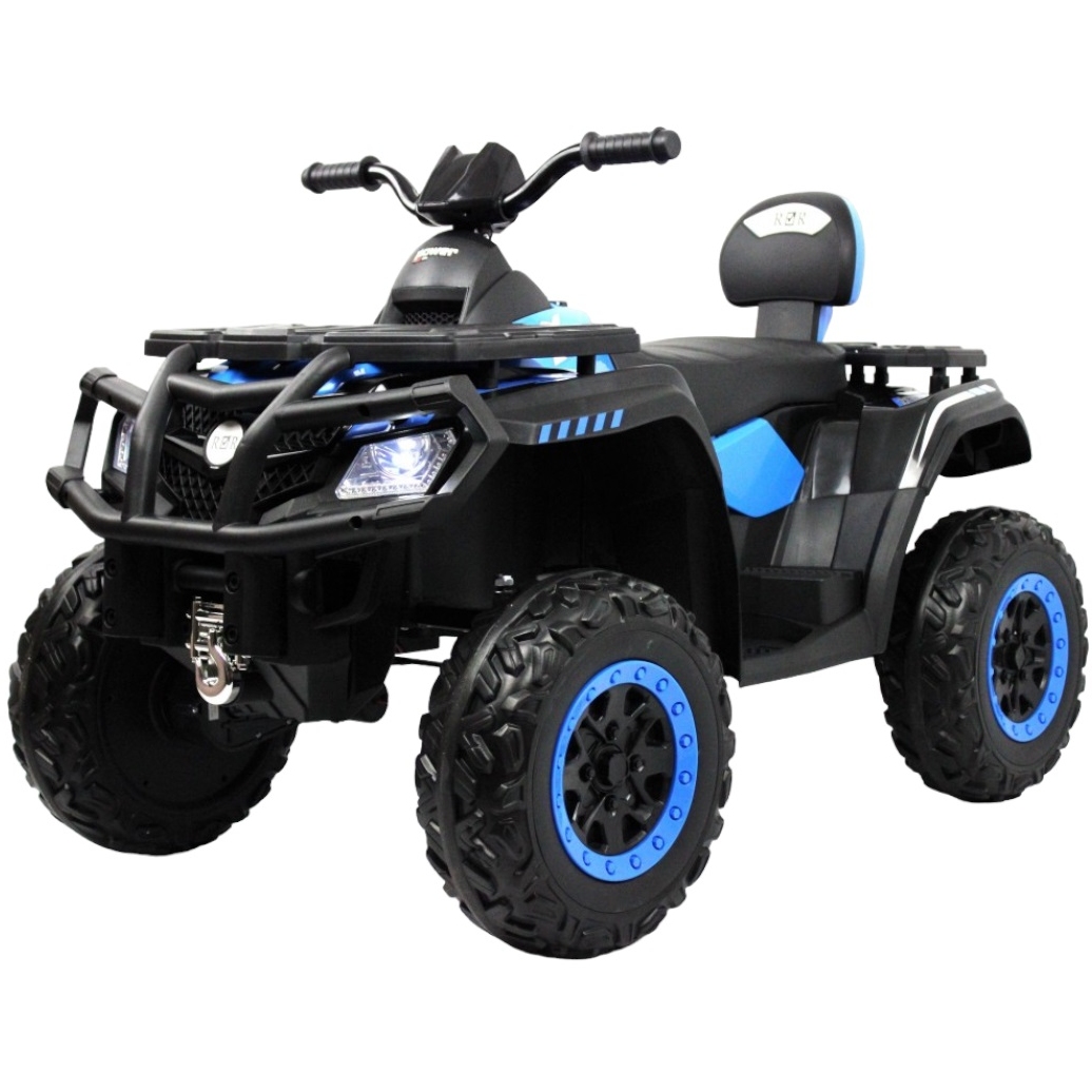 Электроквадроцикл 4WD (синий) T001TT