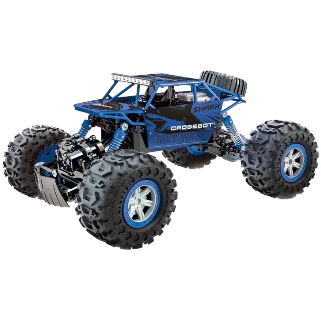 Краулер-Гидроход с пультом 4WD (металл, синий) 870644