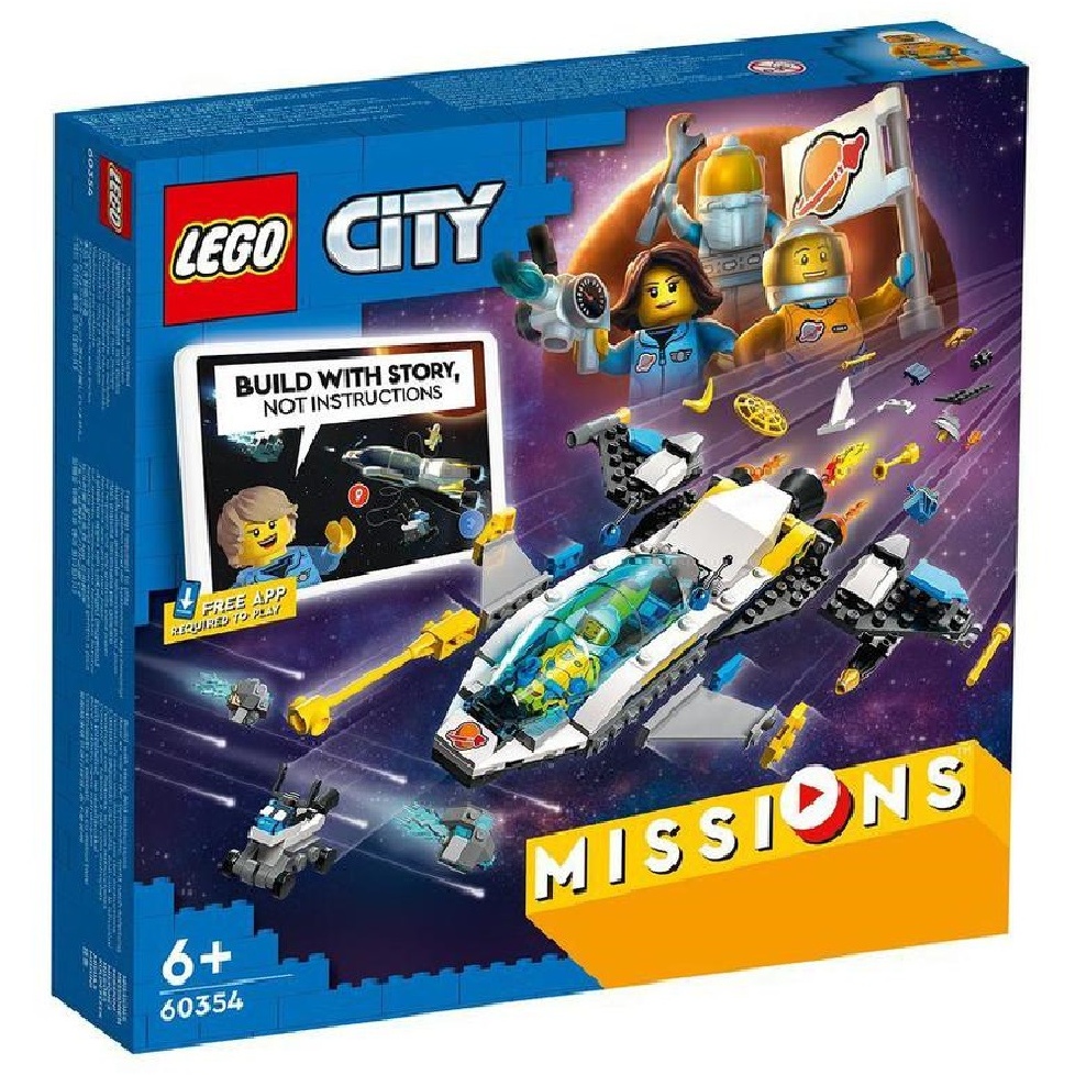 Конструктор Лего City "Космическая миссия для исследования Марса" 60354