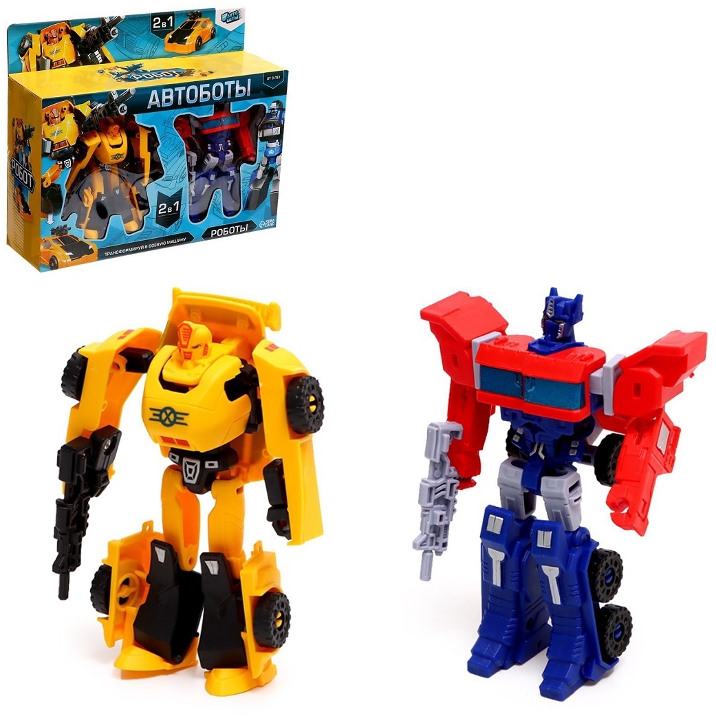 Набор роботов-трансформеров "Автоботы" (2 шт.)
