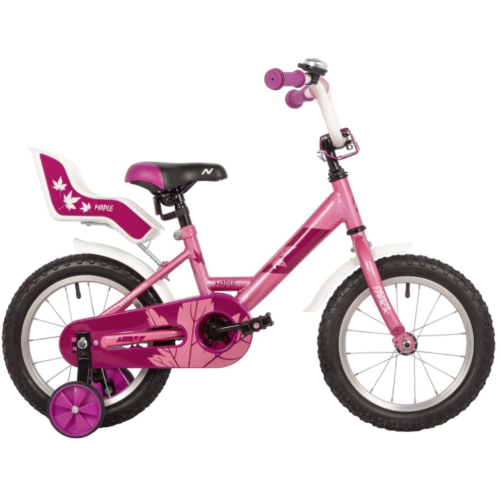 Велосипед 14" Novatrack Maple (розовый)