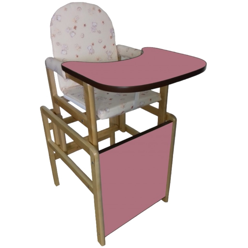 Стол-стул "Карапуз" (Розовый)