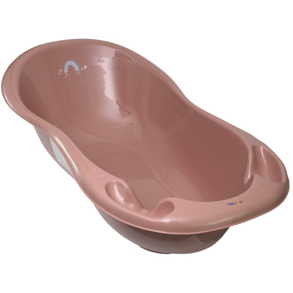 Ванна детская Meteo 102 (со сливом, розовый) 5902963002495
