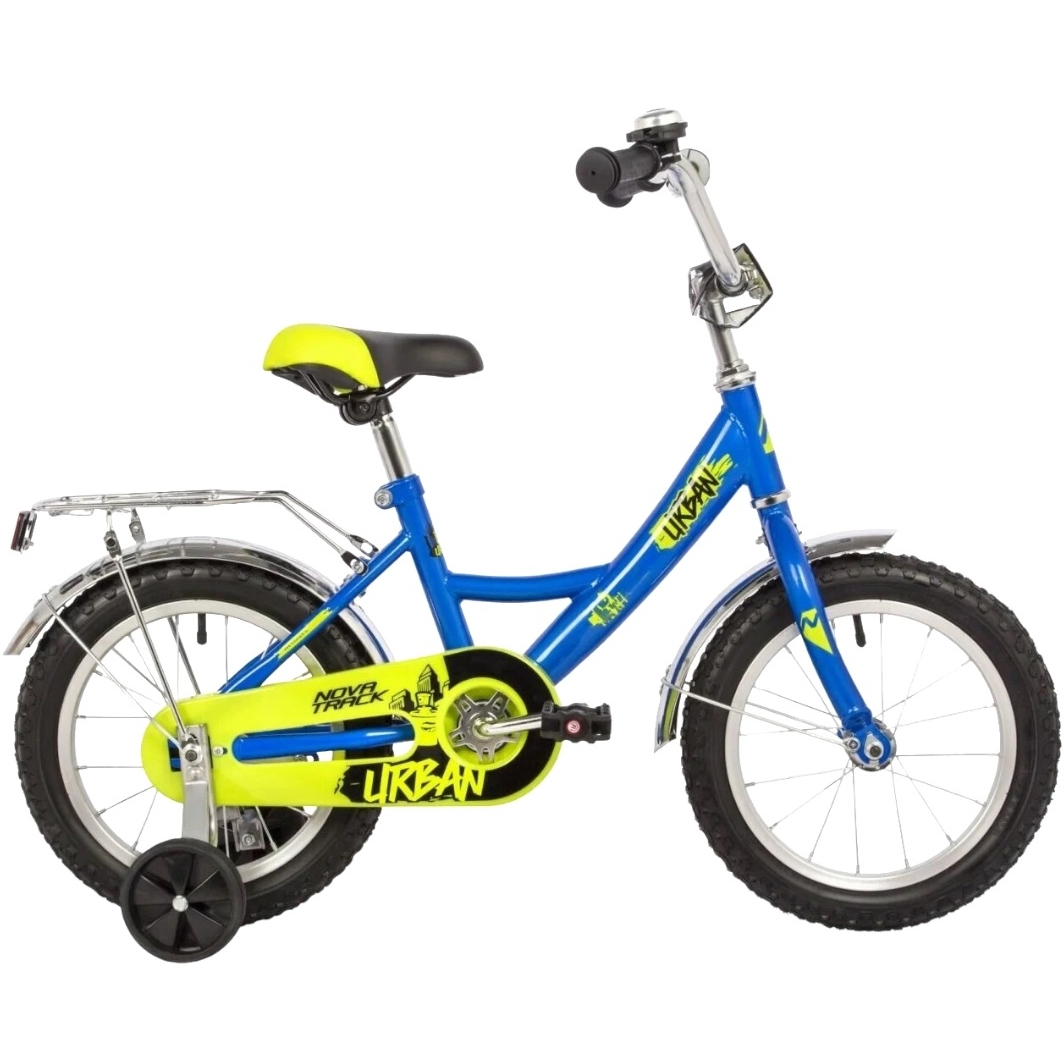 Велосипед 14" Novatrack Urban (синий)