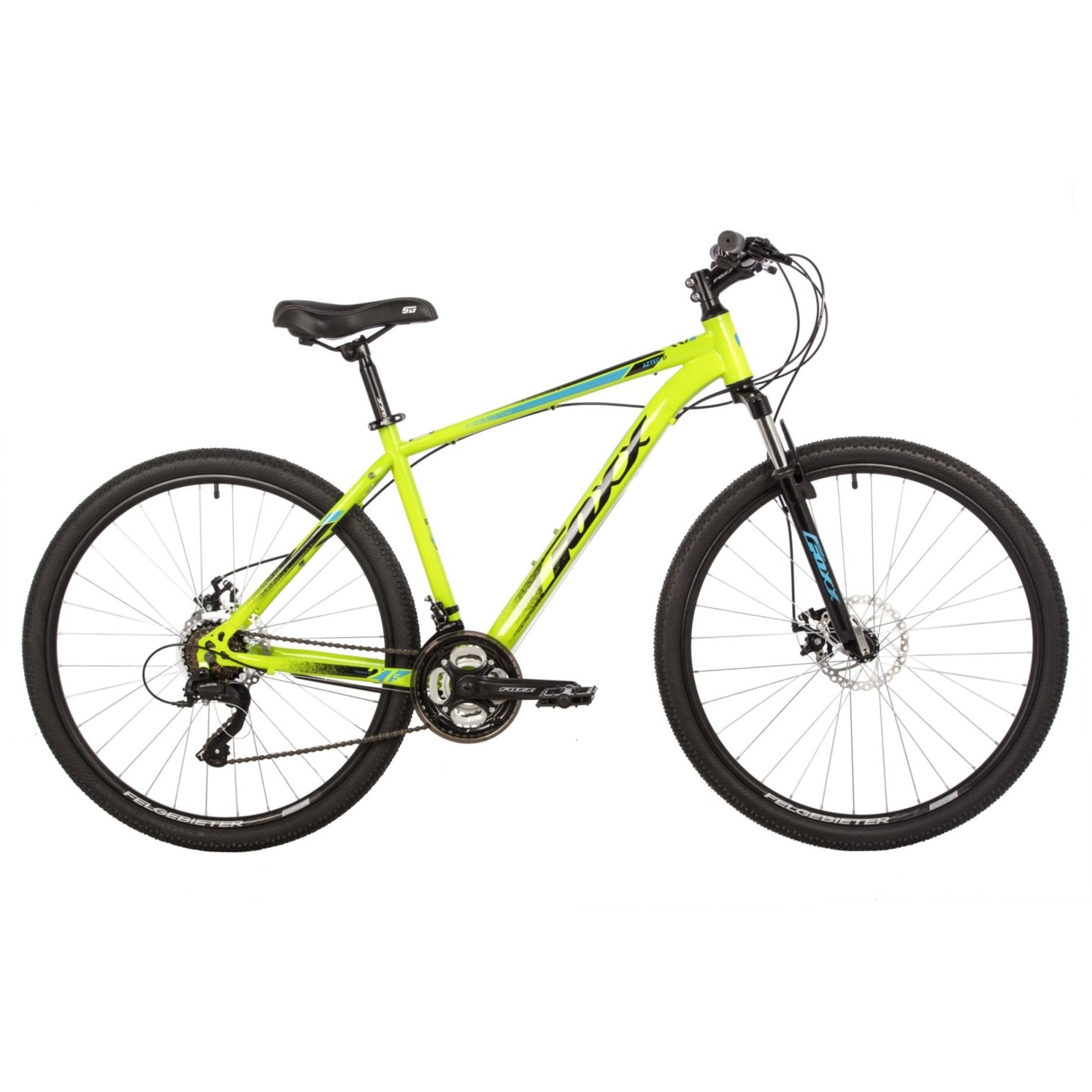 Велосипед 27.5" Foxx Aztec D (зеленый, 18 скоростей)