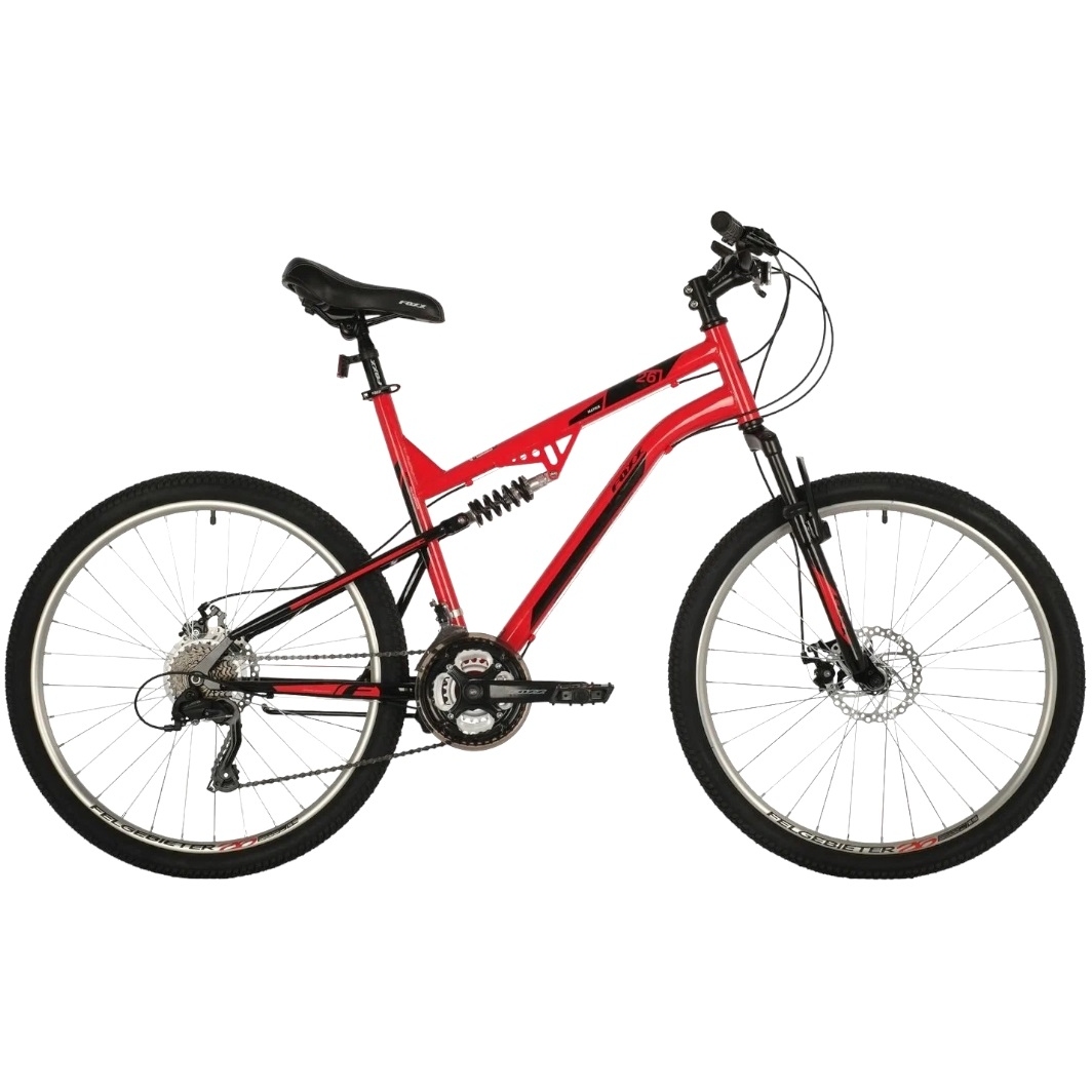 Велосипед 26" Foxx Matrix (красный, 18 скоростей)