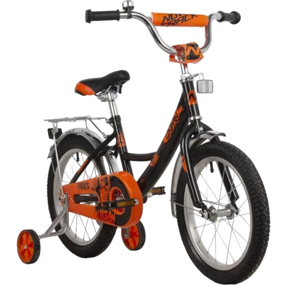 Велосипед 16" Novatrack Urban (чёрный)