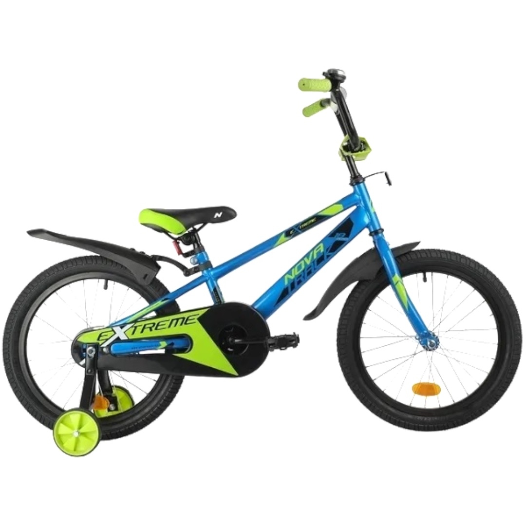 Велосипед 18" Novatrack Extreme (синий)