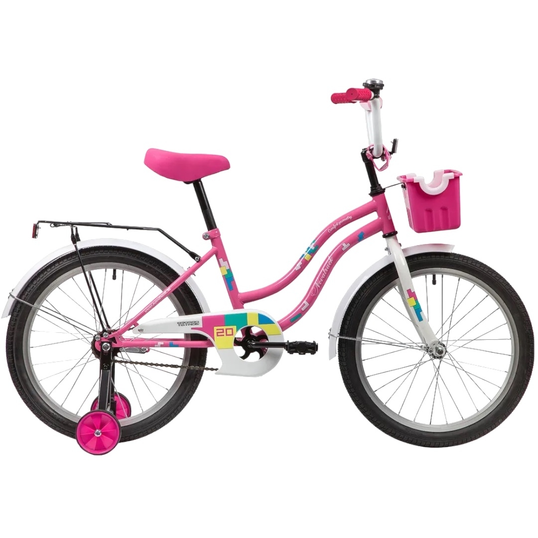 Велосипед 20" Novatrack Tetris (розовый)