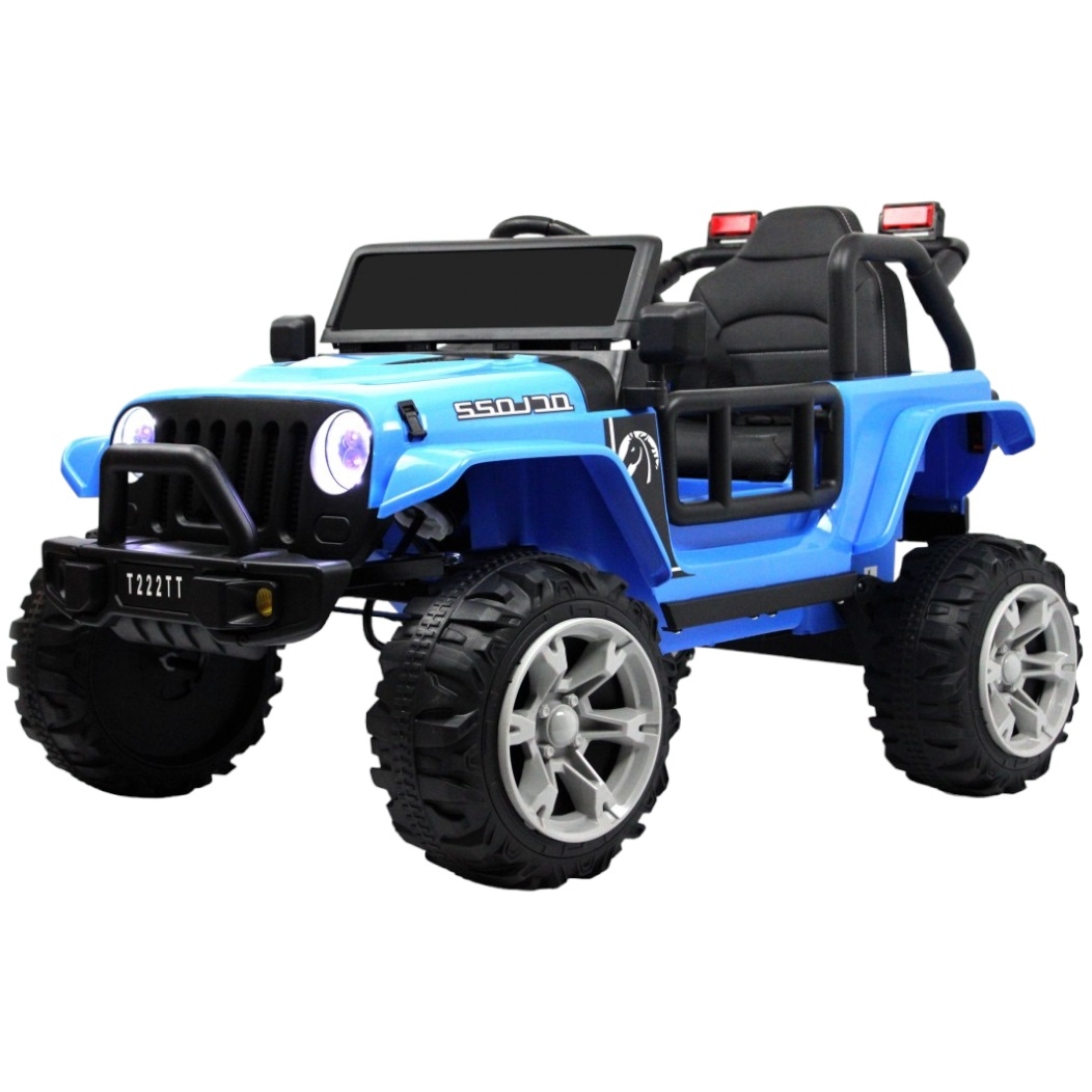 Электромобиль Jeep Wrangler 4WD (синий) T222TT