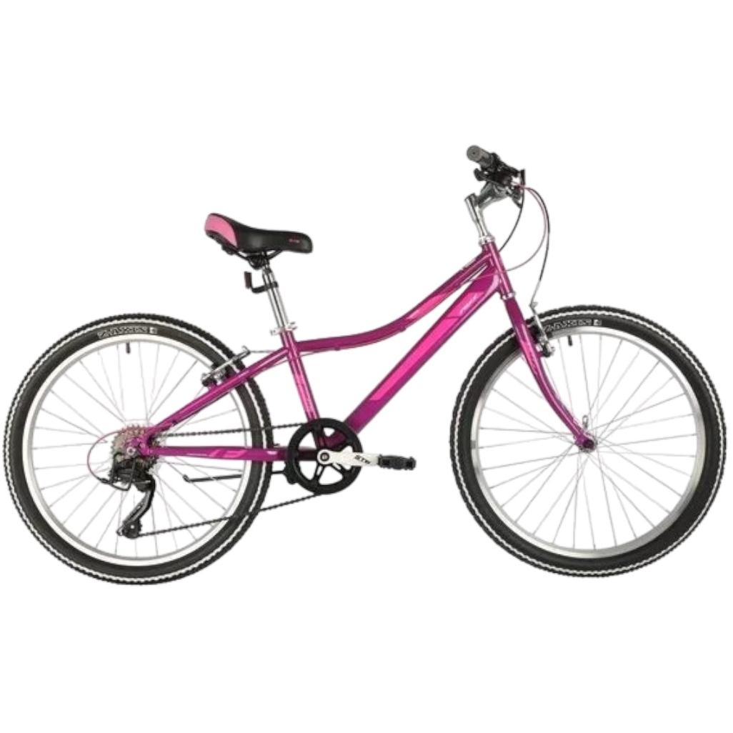 Велосипед 24" Foxx Jasmine (фиолетовый, 6 скоростей)