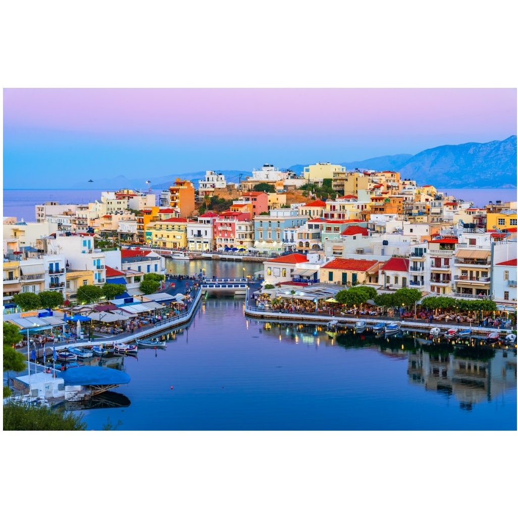 Картина по номерам "Вечерний остров Крит" (20 цветов, 30х40 см) ХК-6293
