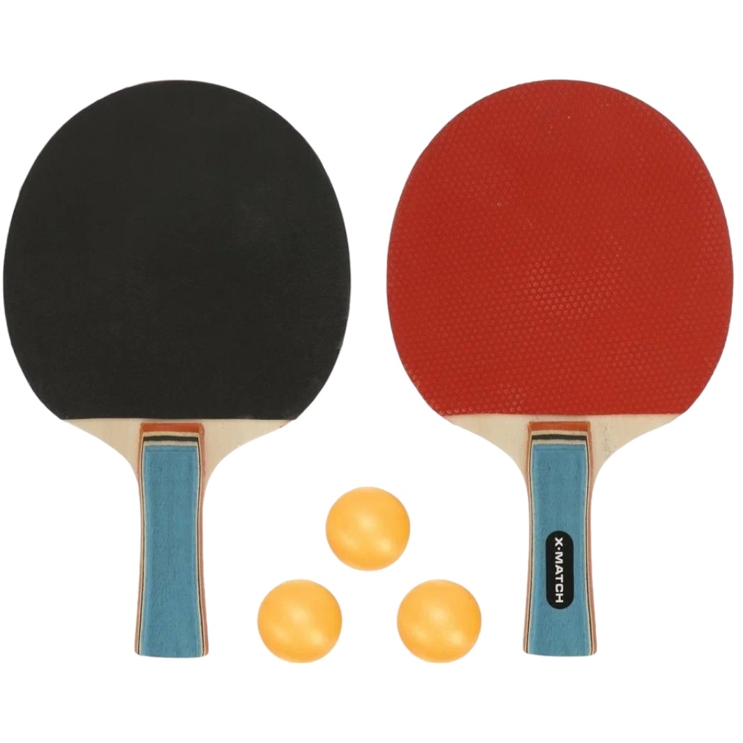 Набор для настольного тенниса (2 ракетки 8 мм, 3 шарика) 636270