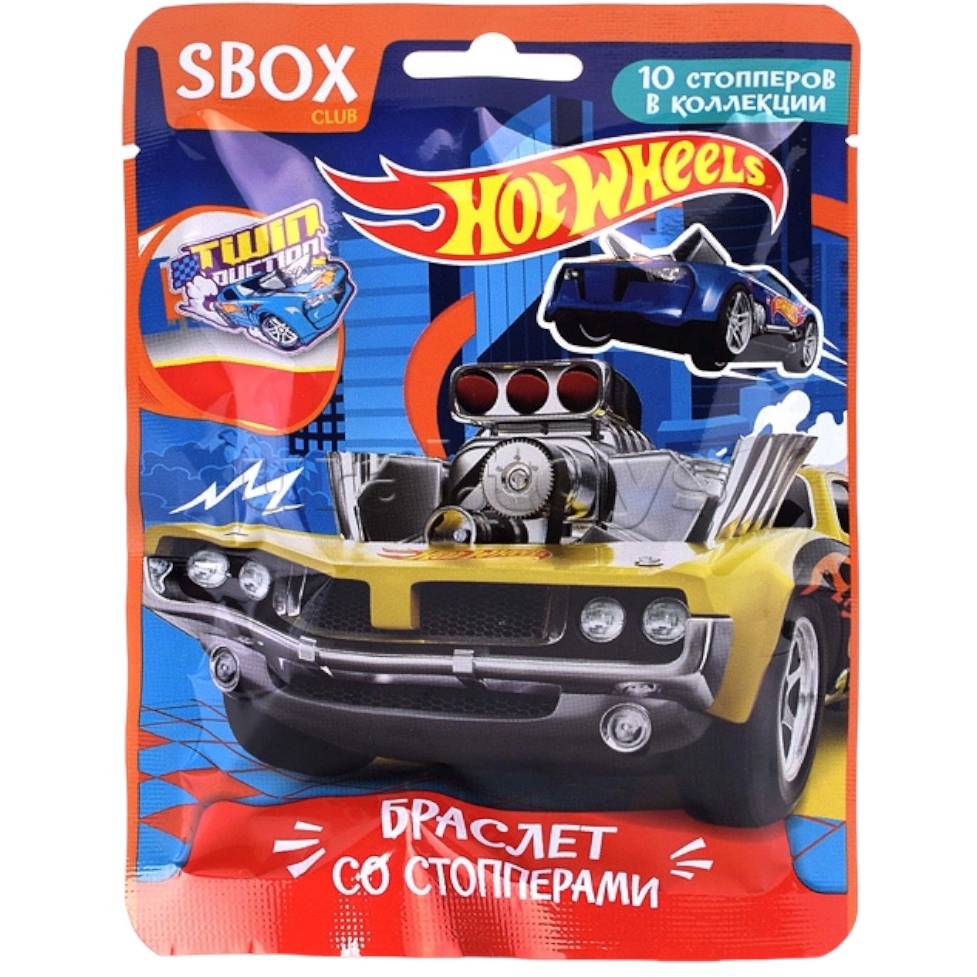 Браслет Hot Wheels Sbox Club в флоупаке УТ57582