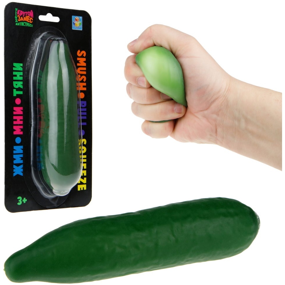 Антистресс "Крутой замес" Огурец (13х3.5 см) Т23235