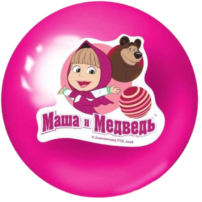 Мяч "Играем вместе" Маша и медведь (ПВХ, 23 см) FD9(МВ)2