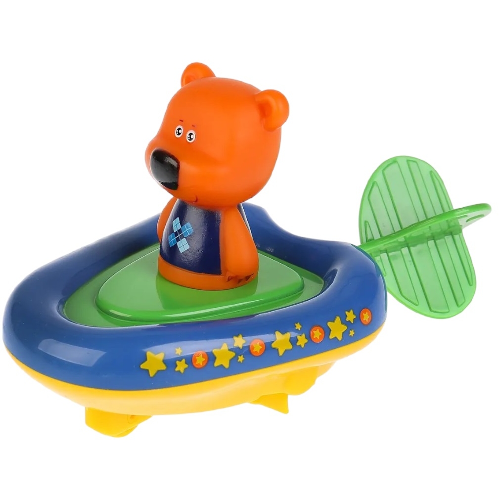 Игрушки для ванны "Капитошка" Ми-Ми-Мишки. Лодка и Кеша (5.4 см) SТВ2МIМI