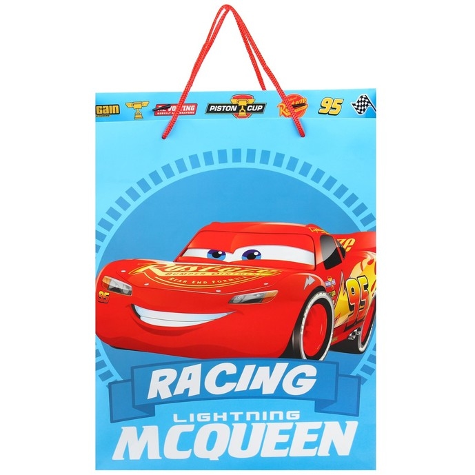 Пакет McQueen Тачки (31х40х11 см) 9286095