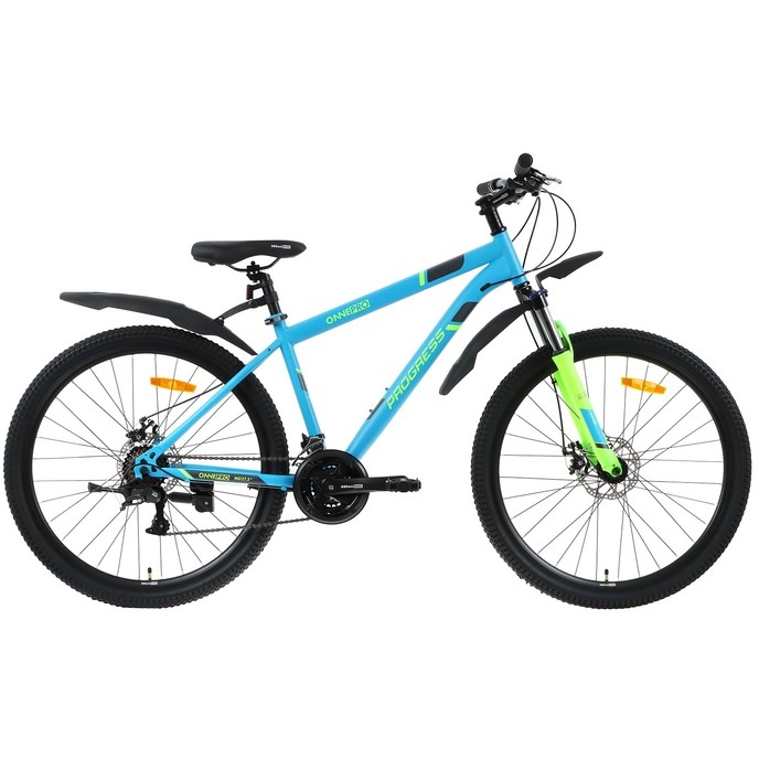 Велосипед 27,5" Progress ONNE PRO MD RUS (синий неон, 21 скорость)