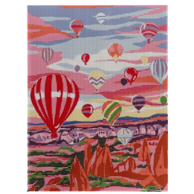Алмазная мозаика "Волшебная Кападокия" (30х40 см) 7368141