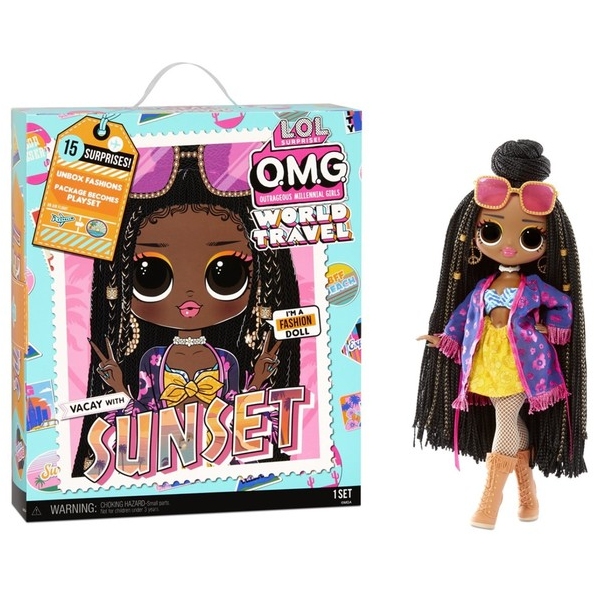 Игрушка L.O.L. Surprise Кукла OMG Travel Doll- Sunset (серия Трэвэл - Сансет) 576570