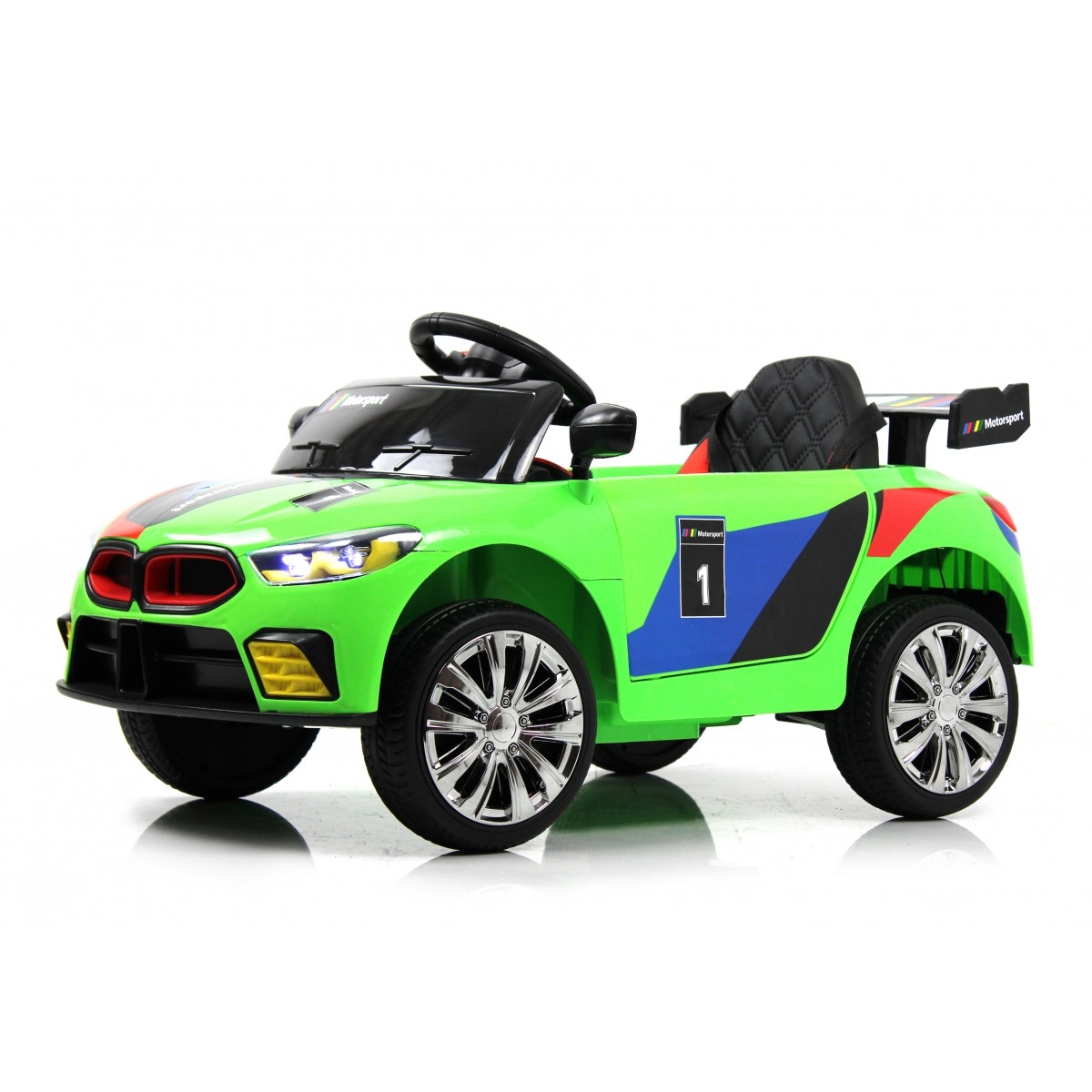 Электромобиль BMW (зеленый) F444FF