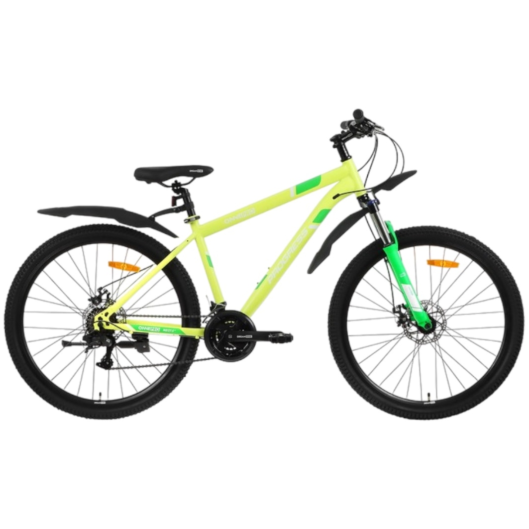 Велосипед 27,5" Progress ONNE PRO MD RUS, цвет зеленый неон, размер 17" 7642790