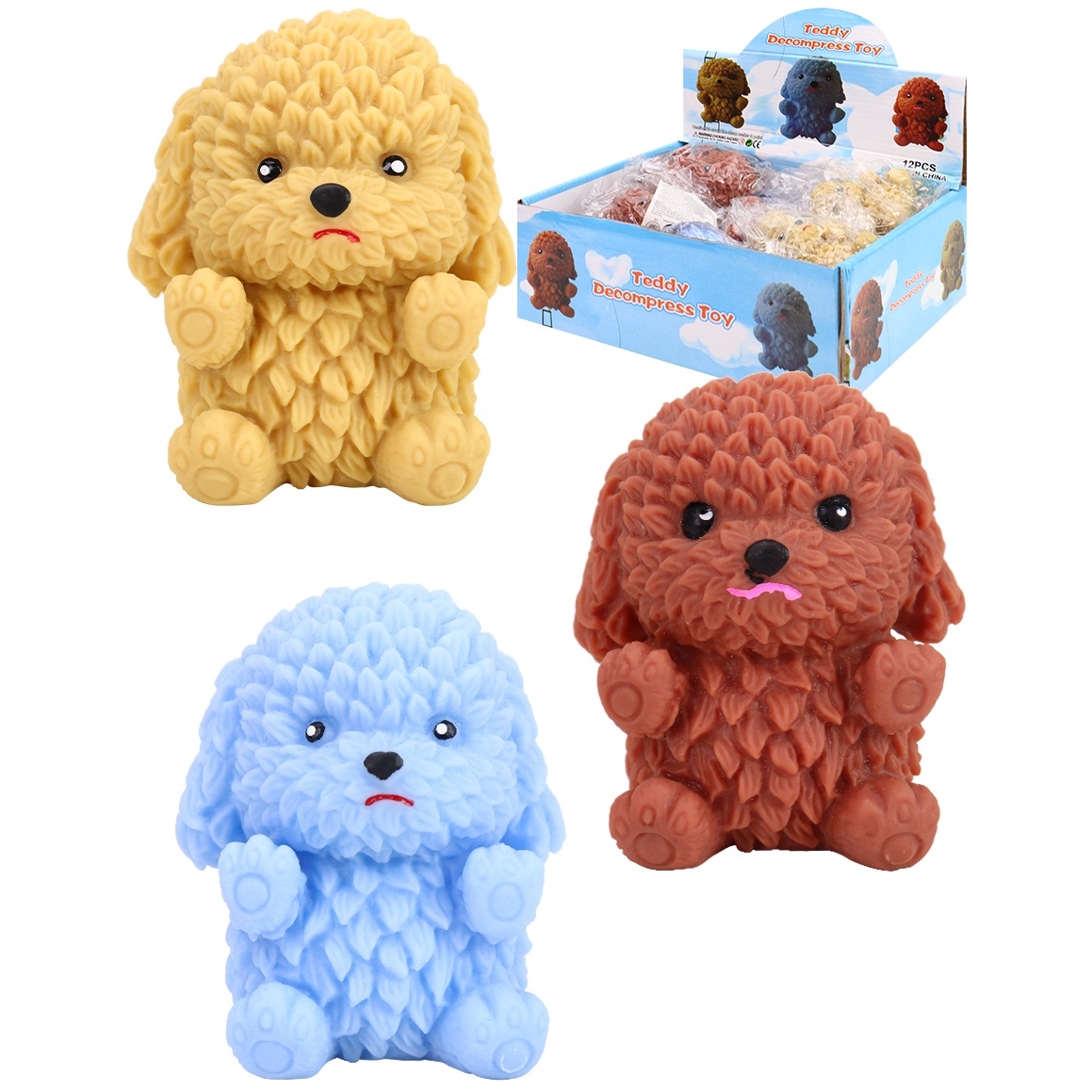 Антистресс-мялка "Собачка" (7.5х7 см) FX210807-10