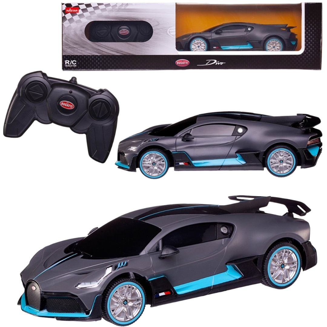 Машина р/у bugatti divo 1:24 Rastar в кор.18шт 98900RАSТАR