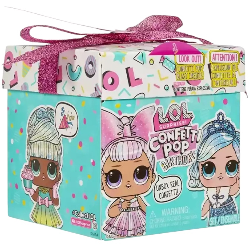 ЛОЛ СЮРПРАЙЗ Кукла в короб. Confetti Pop Birth с акс. L.O.L. SURPRISE! 41760