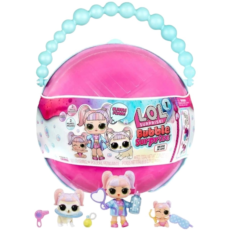 ЛОЛ СЮРПРАЙЗ Куклы в шаре Bubble большой набор с акс. L.O.L. SURPRISE! 41761