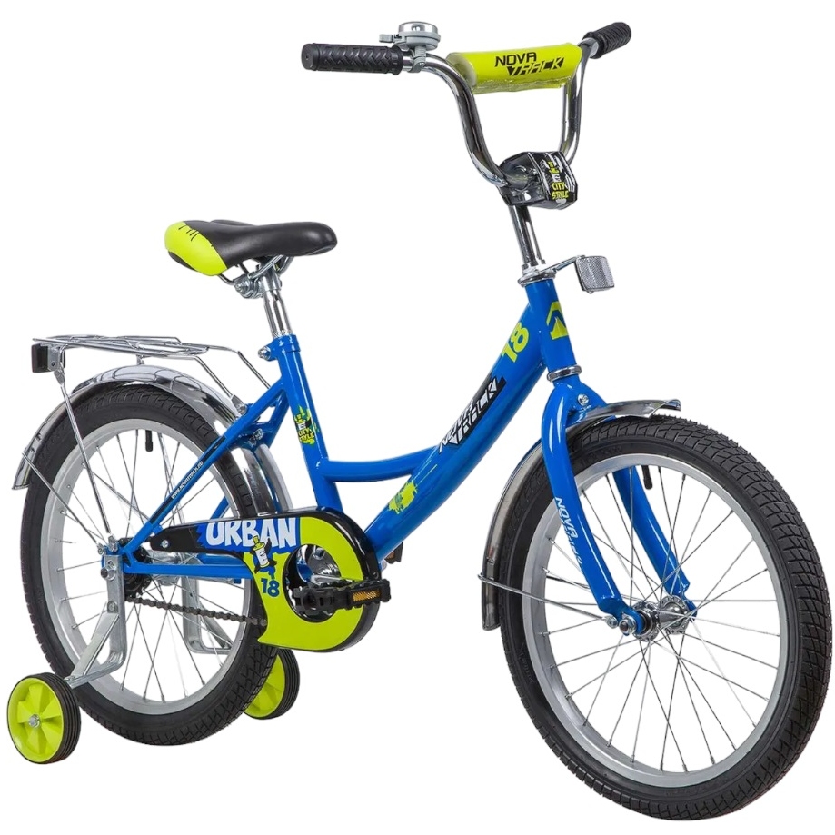 Велосипед 18" Novatrack Urban (синий)