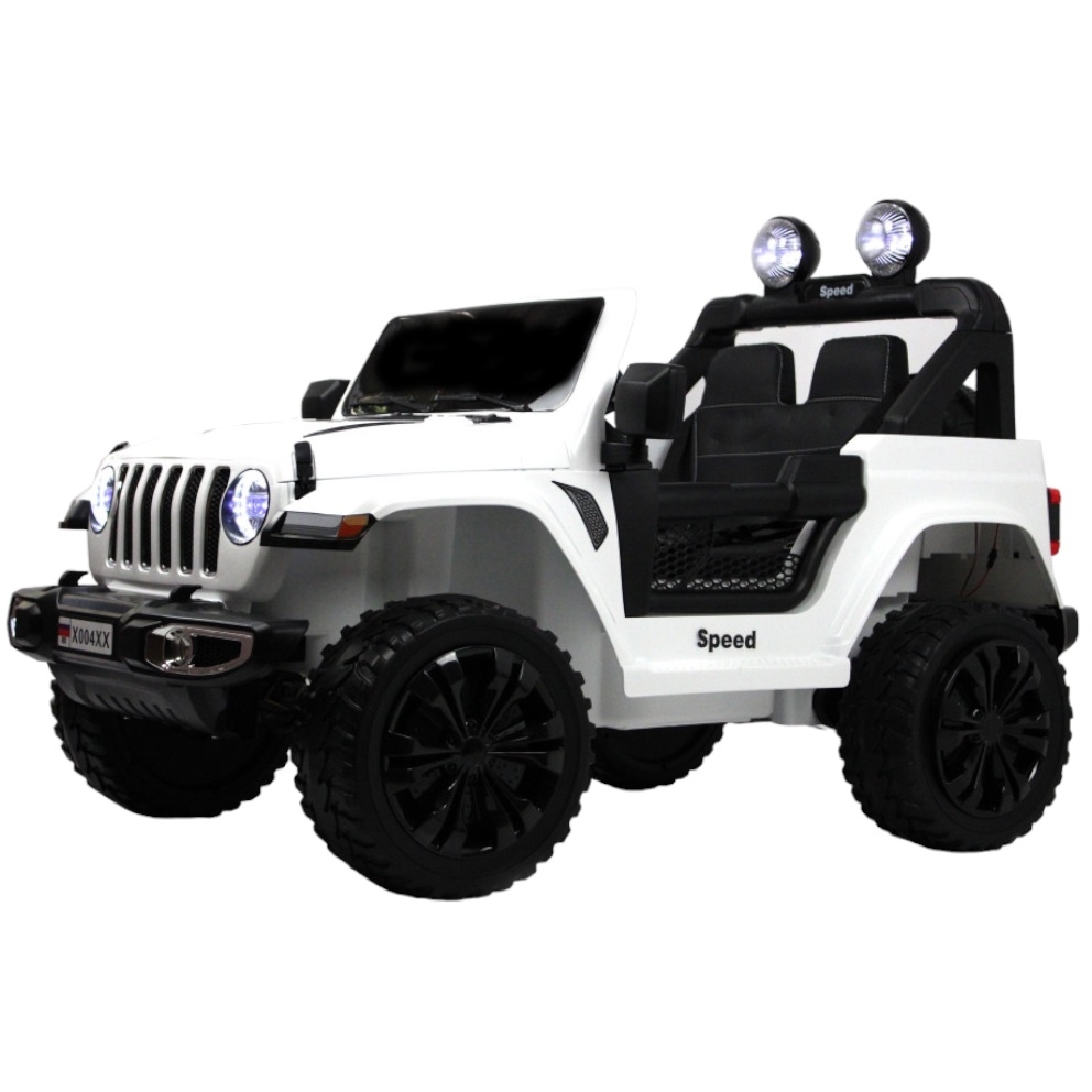 Электромобиль Jeep Rubicon (белый) X004XX