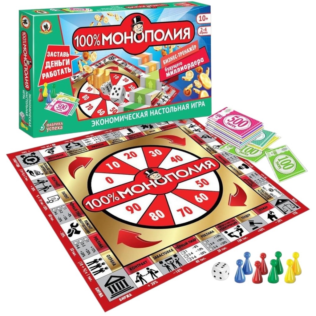 НИ Экономическая 100%Монополия 04032