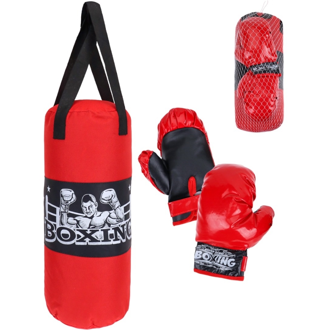 Набор для бокса "Чемпион" (груша 43.5 см, перчатки)