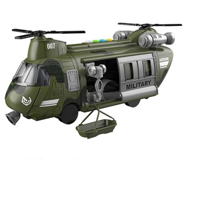 Вертолет (свет, звук, двери открываются, 32х11.5х18.5 см)