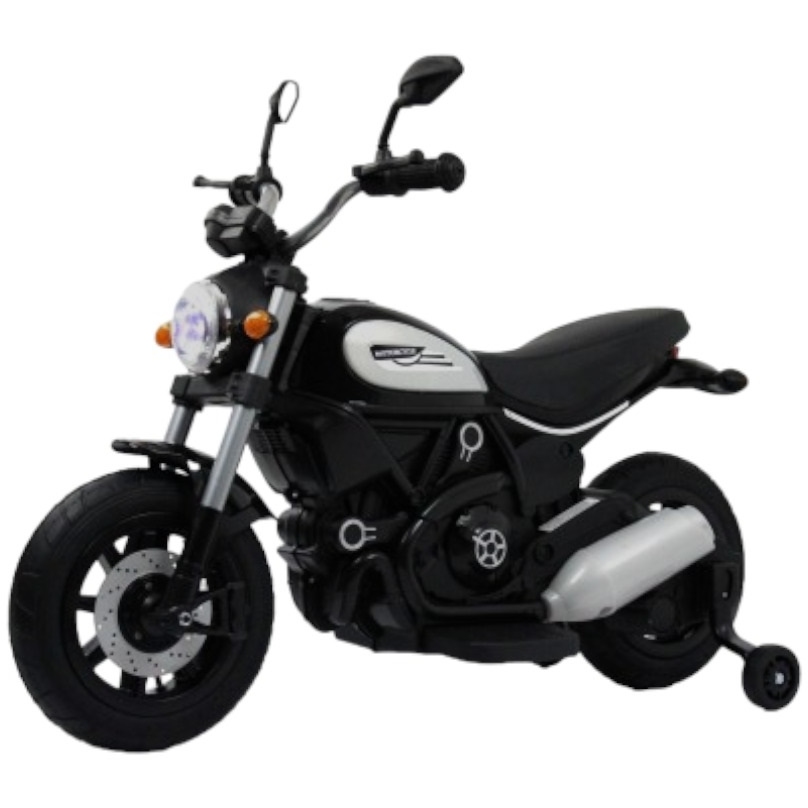Электромотоцикл Rivertoys (черный) Z111ZZ