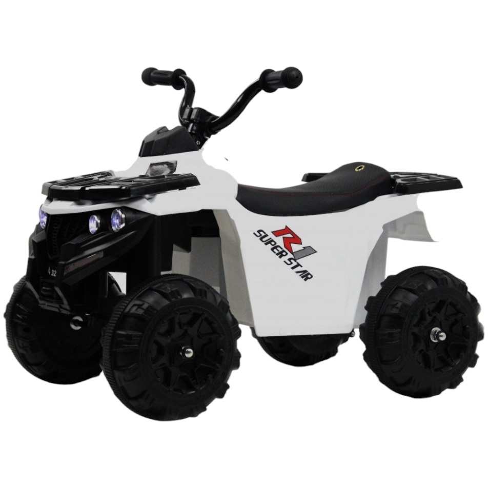 Электроквадроцикл Rivertoys (белый) L222LL