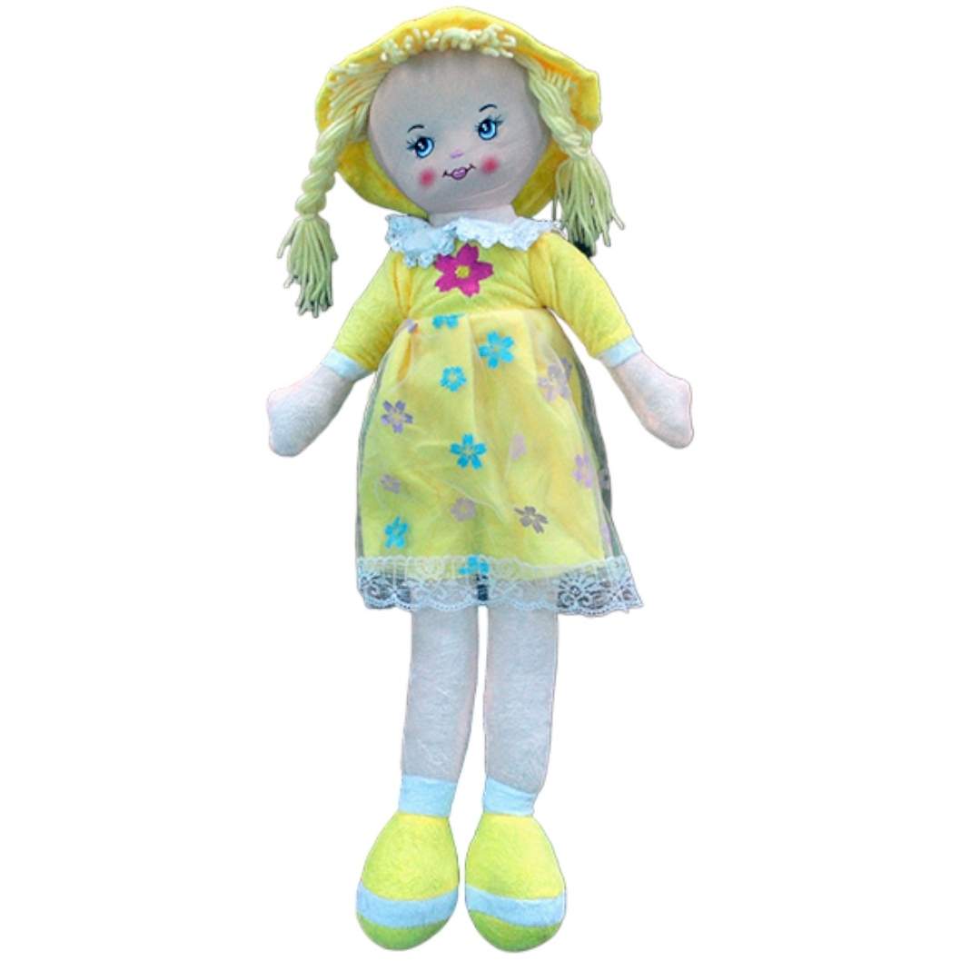 Игрушка мягконабивная Кукла с длинными ногами и капроновой юбкой (17х60х1 см.) 1STK-006 n