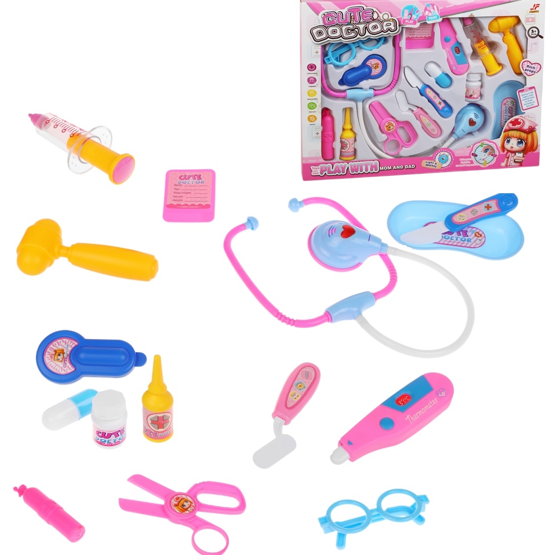 Игровой набор Доктор, в компл. предметов 15шт., кор. 2367B