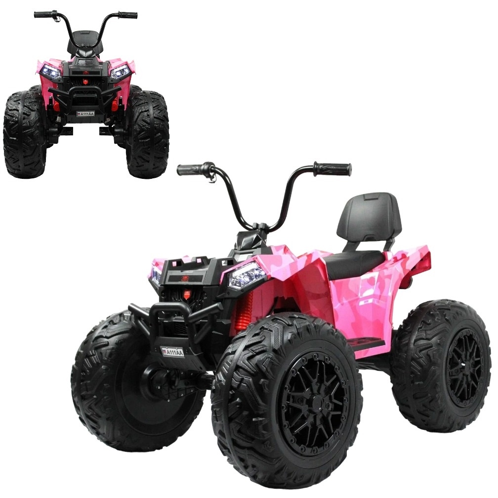 Электроквадроцикл 4WD (розовый камуфляж) A111AA