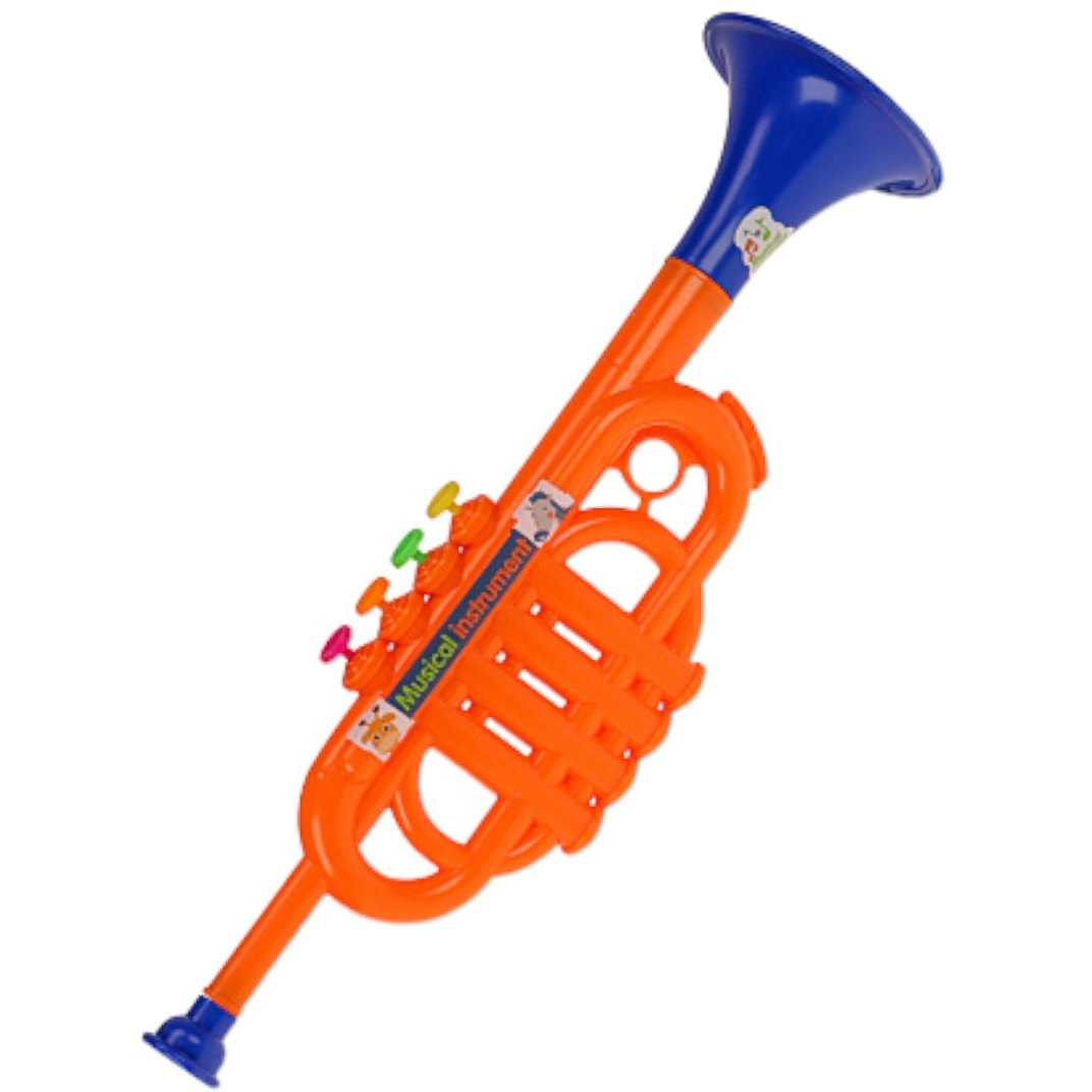 Труба-1"Веселый оркестр" 35см (цвет микс,в пакете) (Арт. И-4118) И-4118