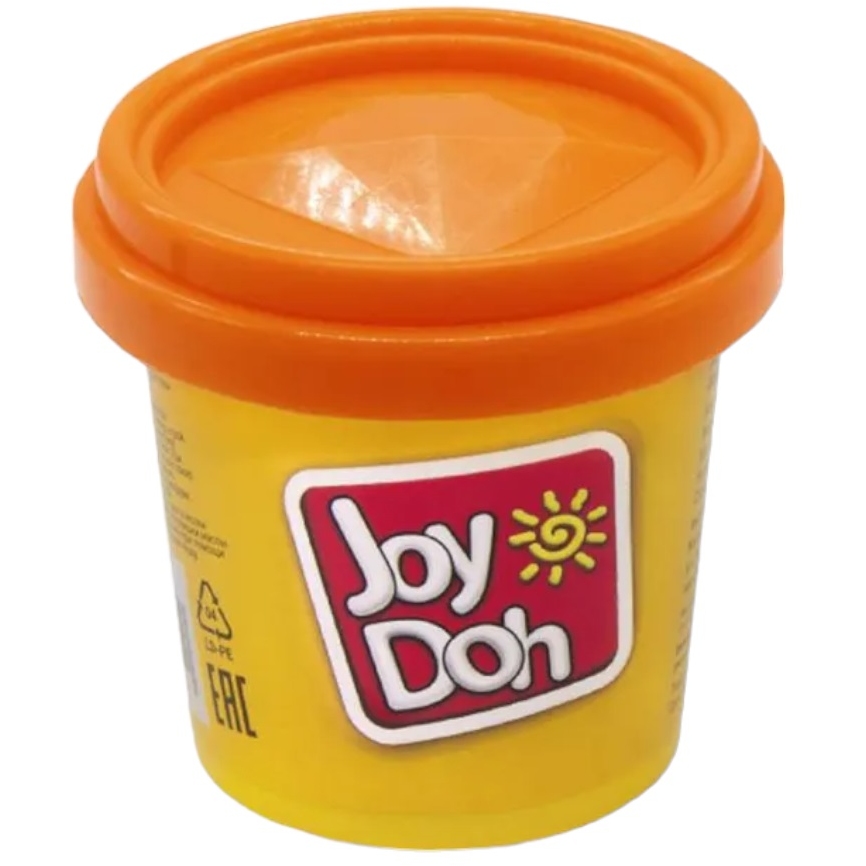 Масса для лепки Joy Doh, 1 баночка в шоубоксе, (112 г.), цвета в ассорт, продажа шоубоксом (12 POT-01/112 PDQ