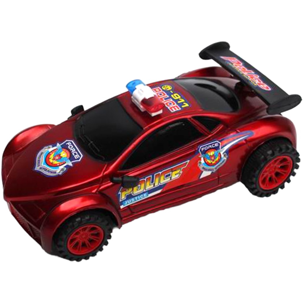 Машина "Полиция" (инерционная, красная, 20.5 см)
