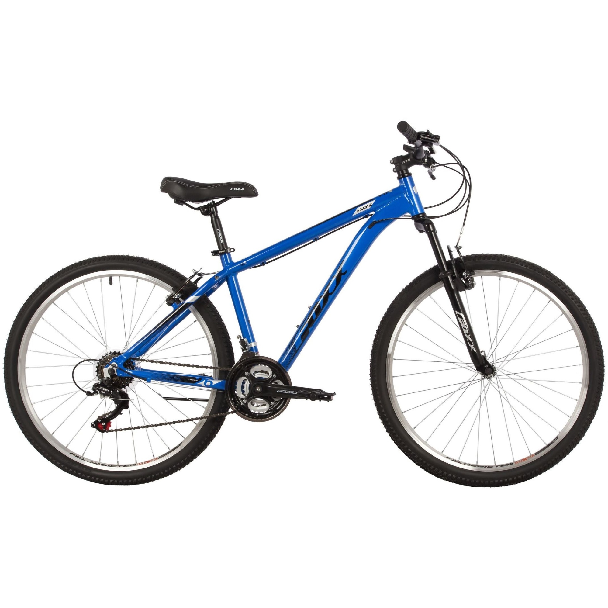 Велосипед 26" Foxx Atlantic (синий, 18 скоростей)