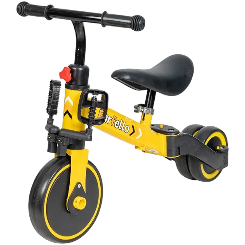 Велосипед трехколесный Farfello (желтый, колеса eva)