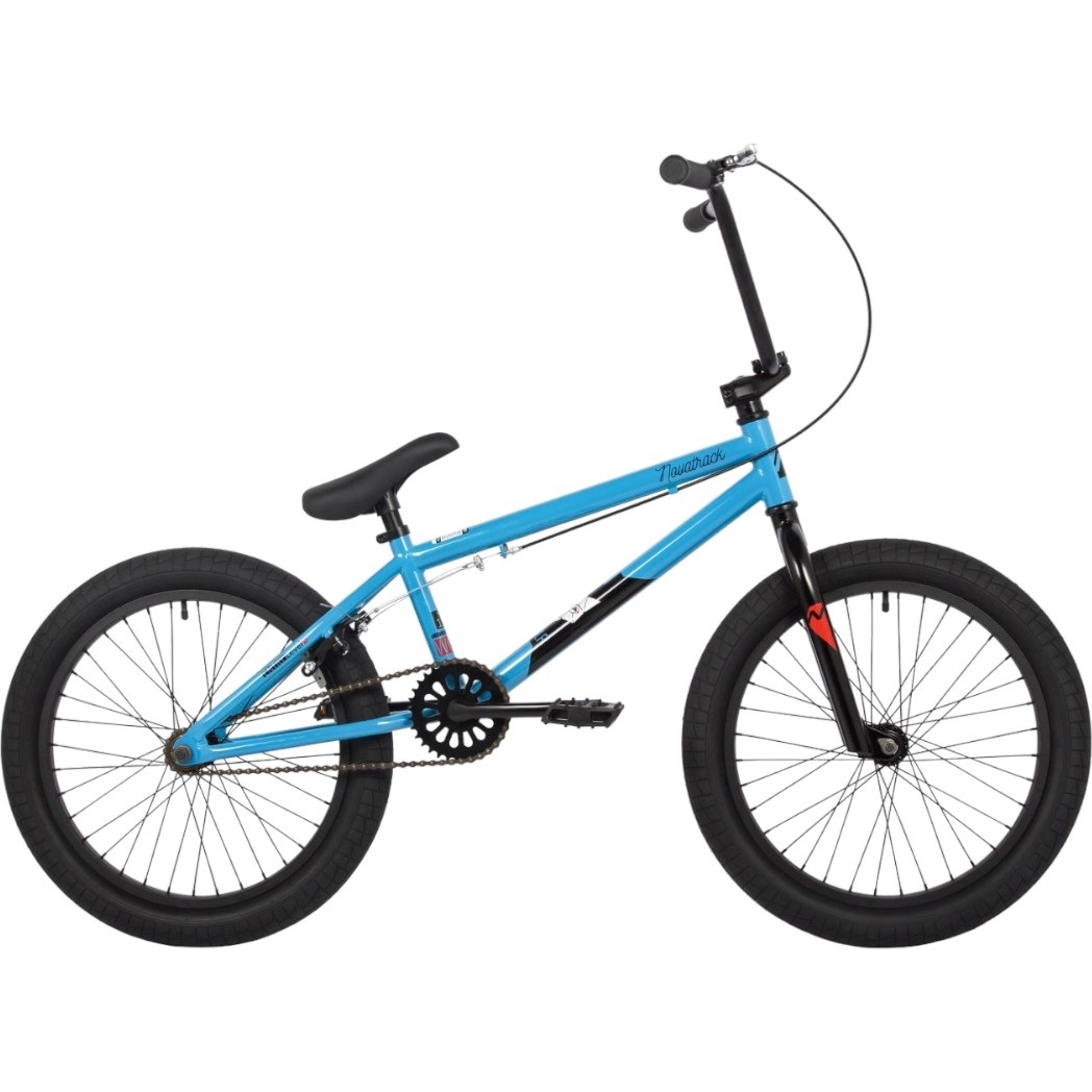 Велосипед NOVATRACK 20" BMX WOLF синий, сталь , рама 19", U-BRAKE 168384