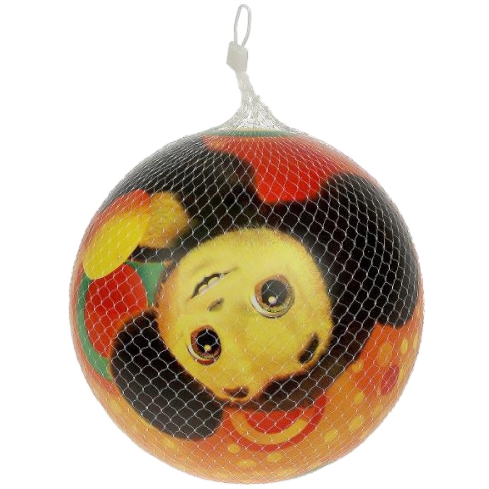 Мяч пвх 23 см Чебурашка полноцвет, в сетке ИГРАЕМ ВМЕСТЕ в кор.144шт FD-9(CHE)