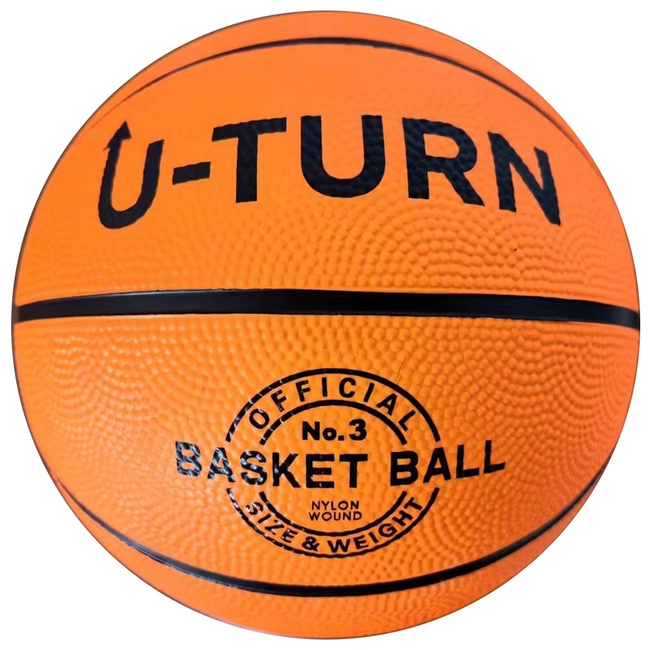 Мяч баскетбольный, оранжевый, №3, окружность 54-56см., 280-320г (Арт. МБ-2449) МБ-2449