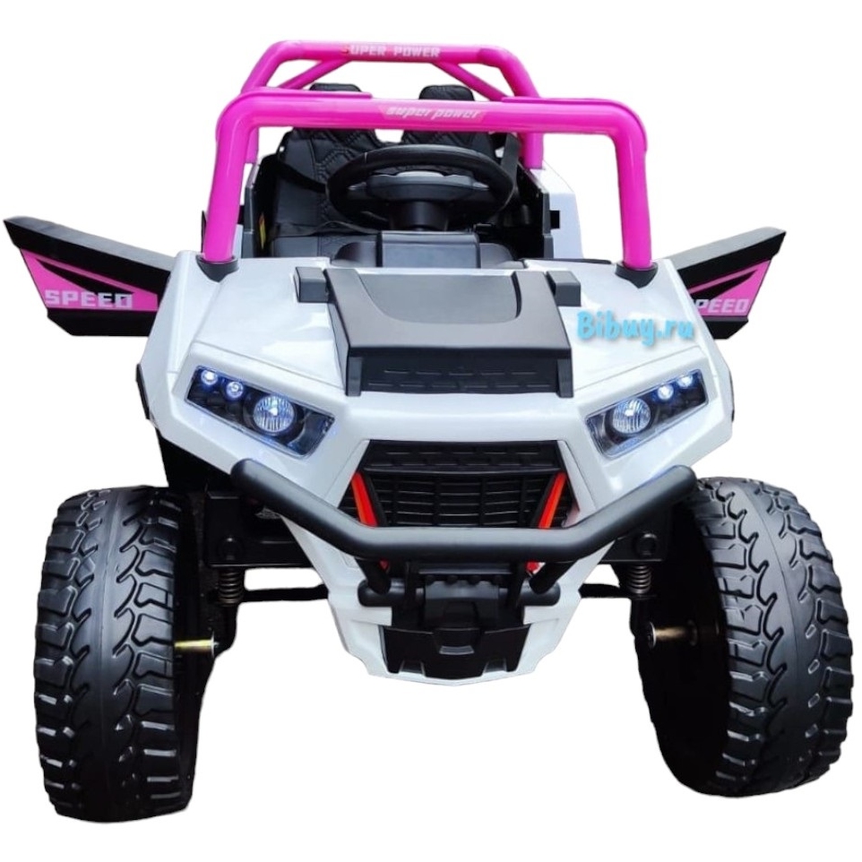 Детский электромобиль F888FF-A розовый F888FF-A